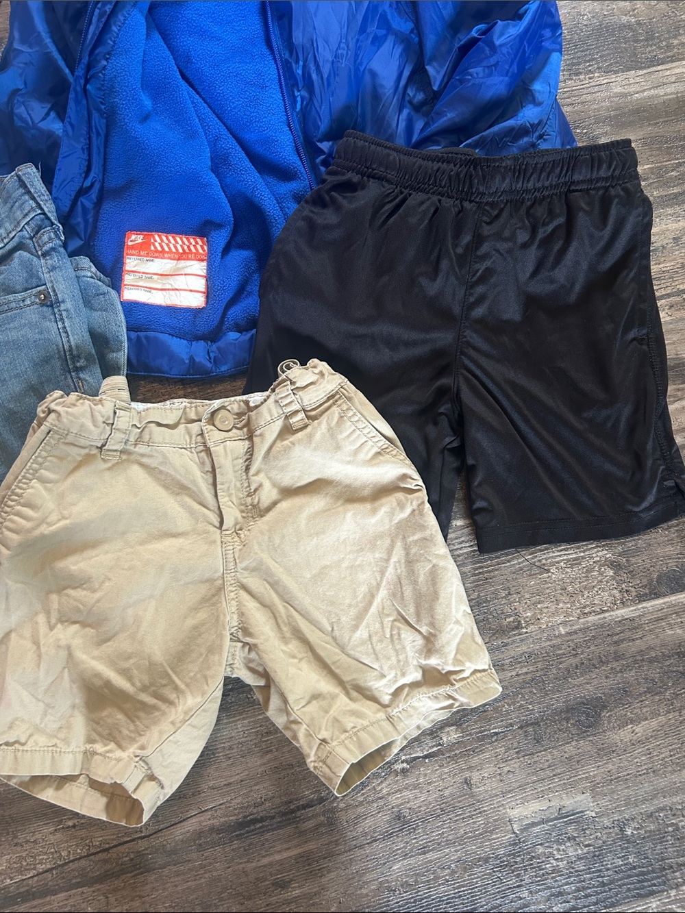 Nike Blue Windbreaker with Mixed Kids Clothing Bundle - Picture 4 of 7